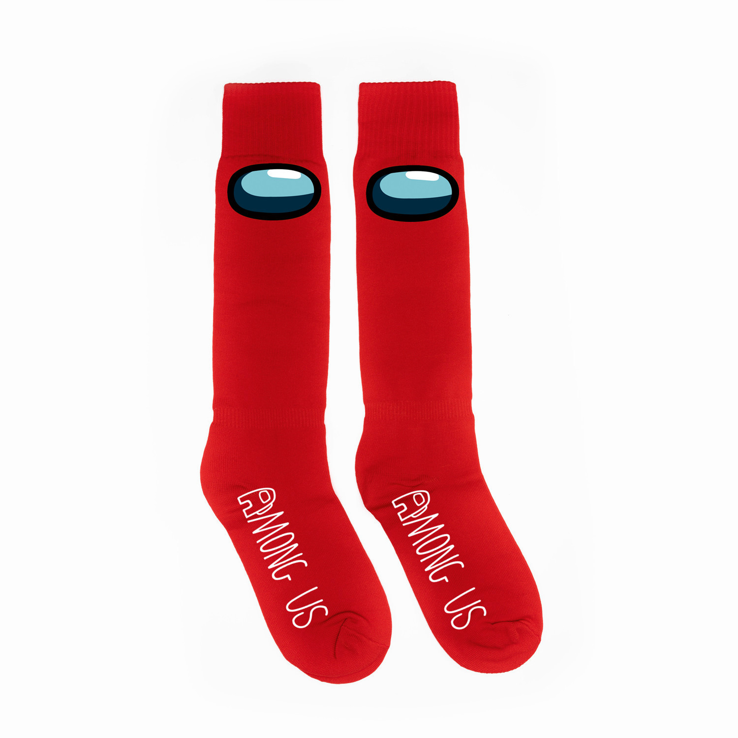 Among US Socks Gaming Long Cotton Socks  Knee High Gamer Socks